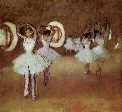 Dance Rehearsal in the Studio of the Opera - Edgar Degas