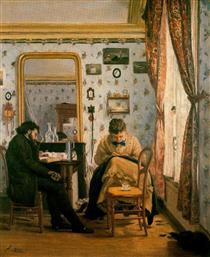 The Student - Francisco Oller