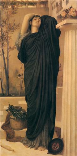 Electra at the Tomb of Agamemnon - Frederic Leighton