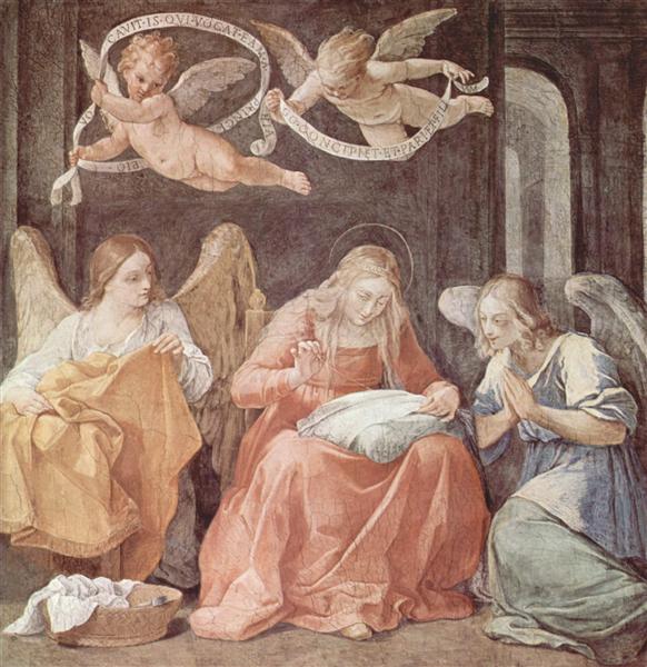 María y los ángeles - Reni Guido