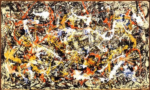 Pollock painting