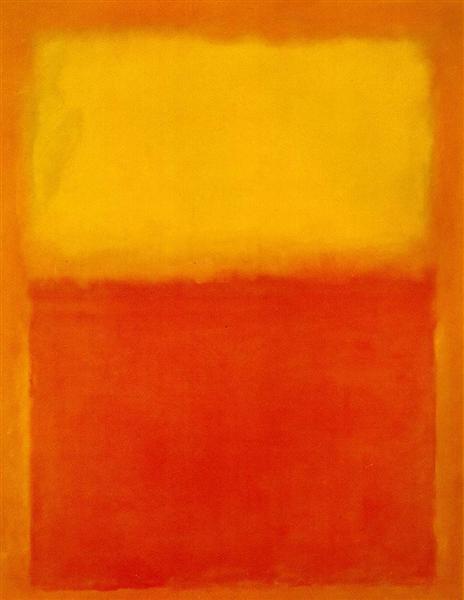 Orange And Yellow Mark Rothko Wikiart Org Encyclopedia Of Visual Arts