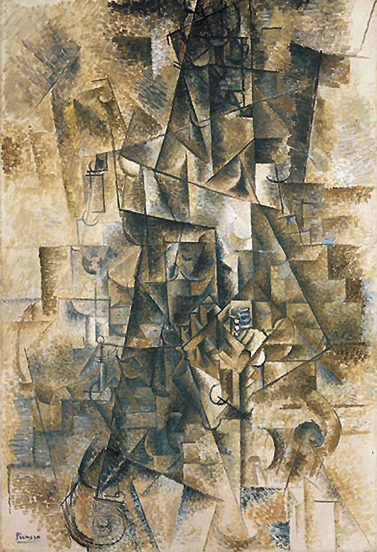 The Piano Accordionist Pablo Picasso Wikiart Org Encyclopedia Of Visual Arts