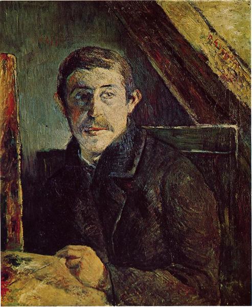 Self Portrait - Paul Gauguin - WikiArt.org - encyclopedia ...