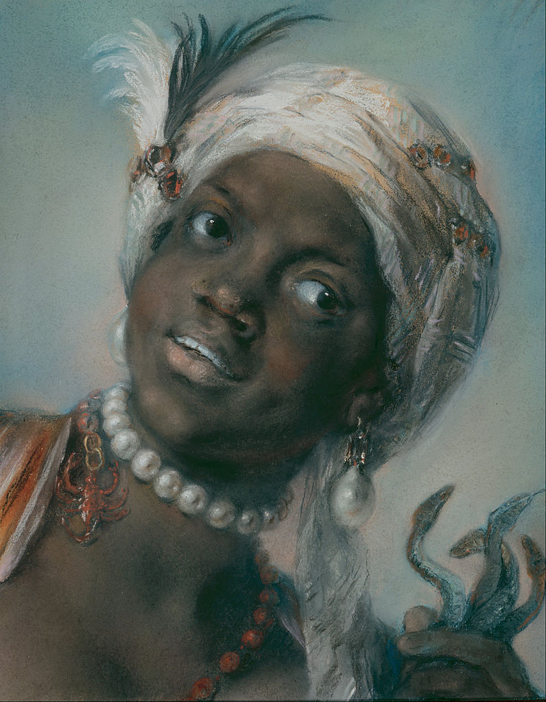 ROSALBA CARRIERA Africa Early 18th Century Art Magnifique
