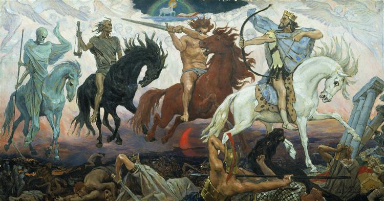 Four Horsemen of Apocalypse - Vasnetsov Viktor