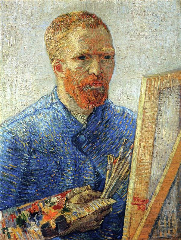 Vincent van Gogh, Self Portrait as an Artist, 1888 | Art de van gogh