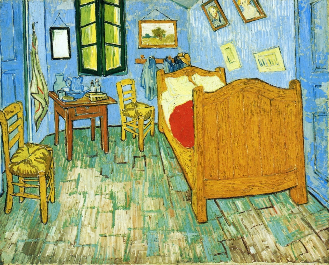 Vincent's Bedroom in Arles - Vincent van Gogh - WikiArt.org