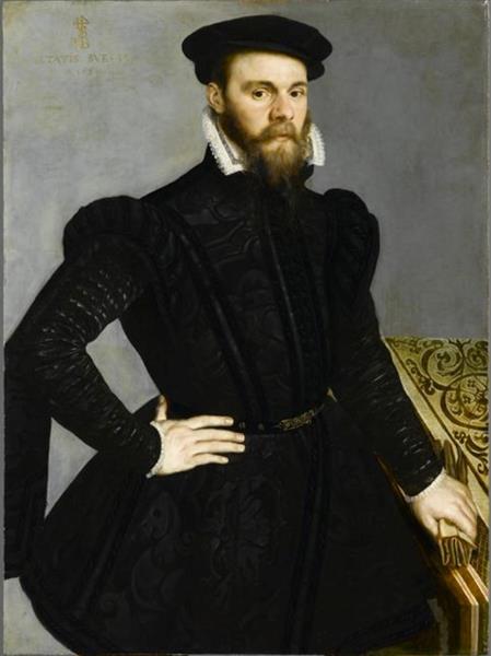 Portrait of a 33 Year Old Man, c.1560 - Мартин де Вос