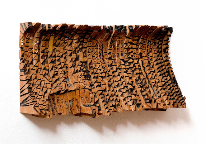 Leopard's Paw Prints and Other Stories, 1991 - El Anatsui