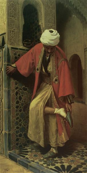 Egyptian man, 1896 - Камаль-оль-Мольк