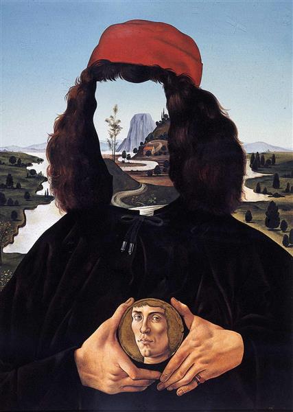 Identity, In praise of Sandro Botticelli, 1975 - Aydin Aghdashloo