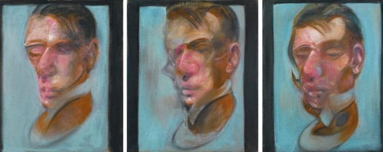 Three Studies for a Self-Portrait, 1980 - 法蘭西斯‧培根