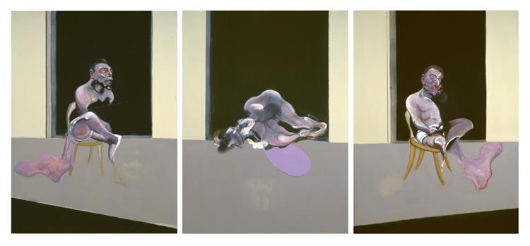 Triptych August 1972, 1972 - 法蘭西斯‧培根