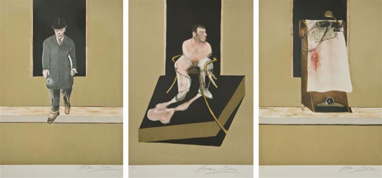Triptych 1986-1987, 1987 - 法蘭西斯‧培根