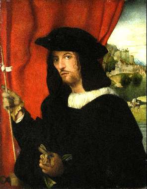 Portrait of a Man, c.1520 - c.1530 - Бартоломео Венето