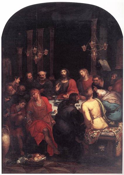 The Last Supper, 1592 - Otto van Veen