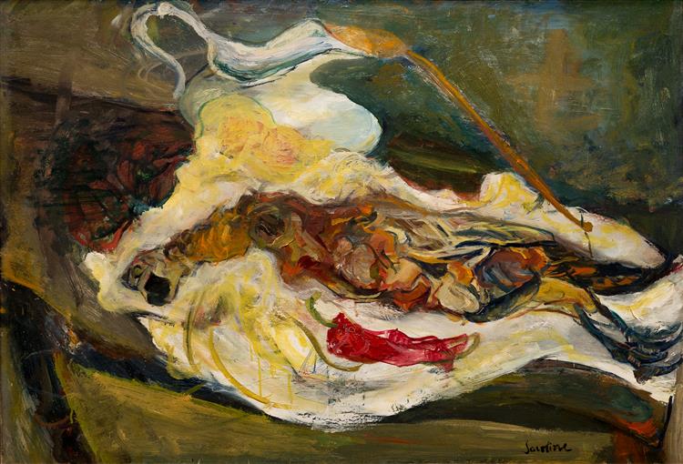 Still life with Pheasant, 1924 - Хайм Сутін