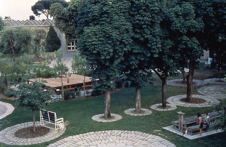 Garden, Villa Arson Museum, 1994 - Siah Armajani