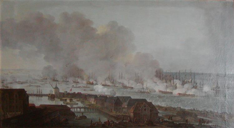 Battle of Copenhagen, 1801 - Christian August Lorentzen