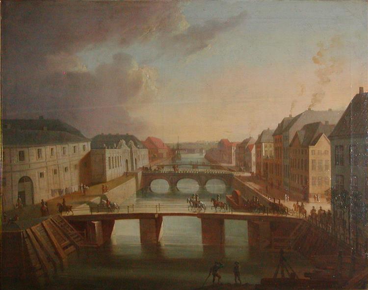 Parti Af Frederiksholms Kanal, 1794 - Кристиан Август Лоренцен