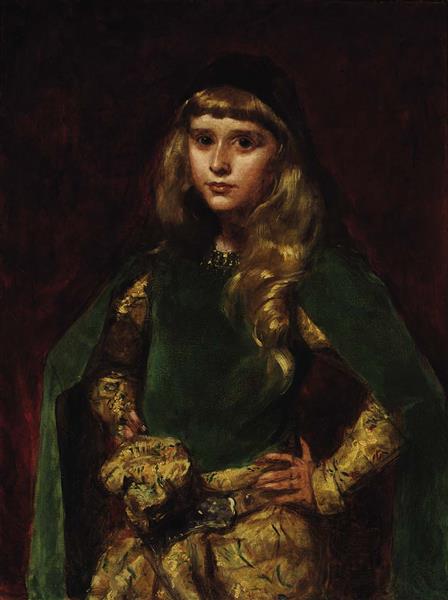 Natalie at Ten, 1887 - Émile Auguste Carolus-Duran