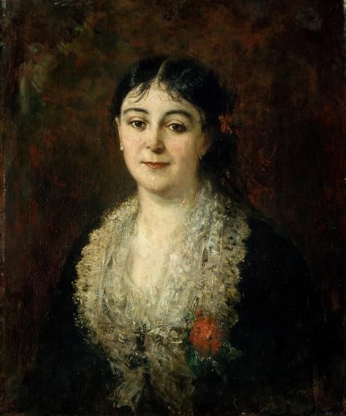 Portrait of a Woman - Каролюс-Дюран