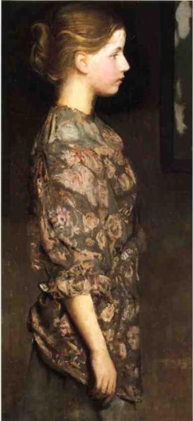 Portrait of Alice Rich, 1917 - Abbott Handerson Thayer