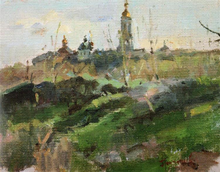Вид на церкву - Сергій Григор'єв