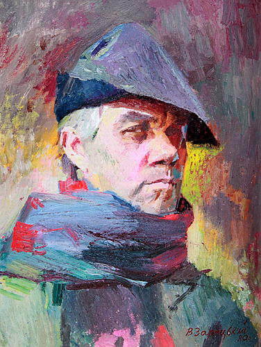 Self Portrait, 1980 - Виктор Иванович Зарецкий