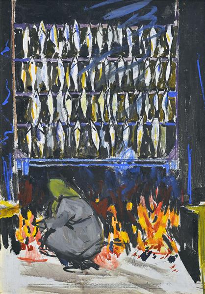 Smoked Fish, 1960 - Victor Zaretsky