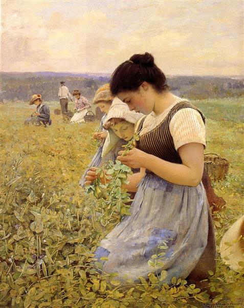 Women in the Fields - Charles Sprague Pearce
