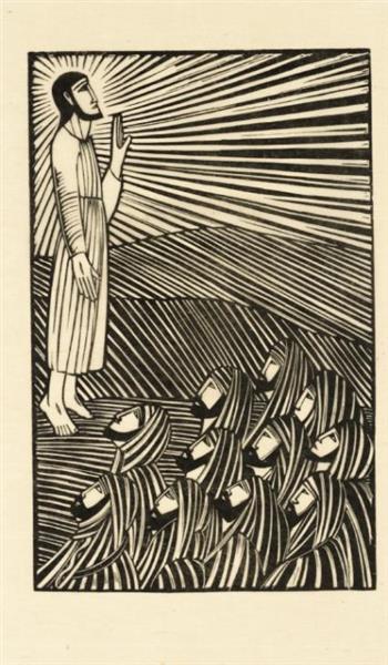 Ascension, 1918 - Eric Gill