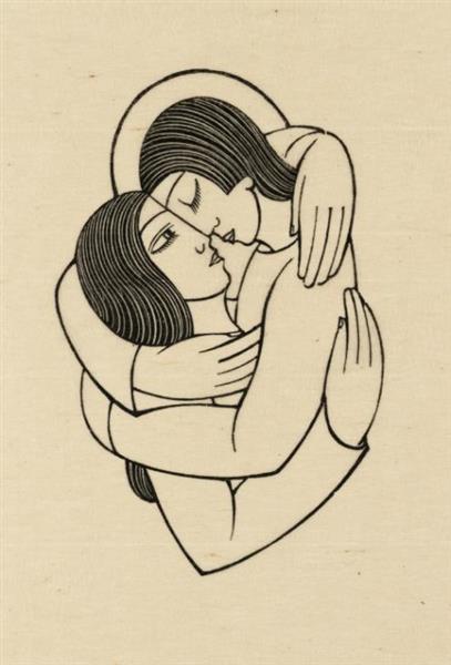 The Soul and the Bridegroom, 1927 - Eric Gill