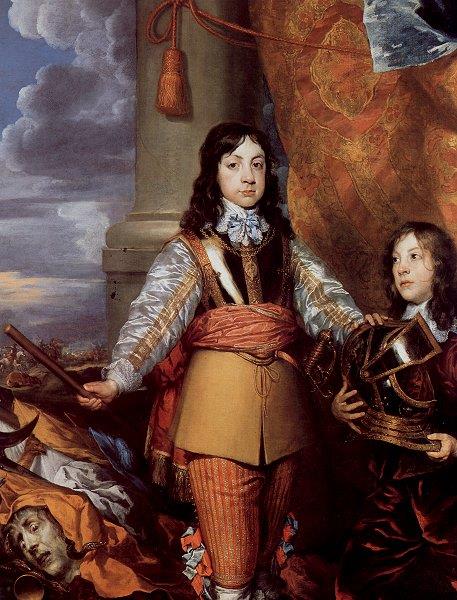 Allegorical Portrait of Charles II of England When Prince of Wales, 1643 - Вільям Добсон
