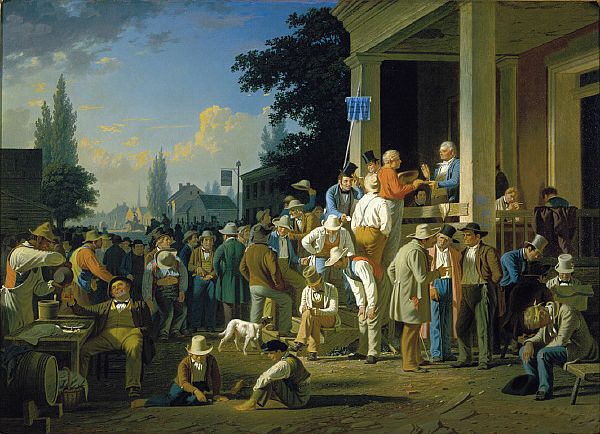 The County Election, 1852 - Джордж Калеб Бінгем