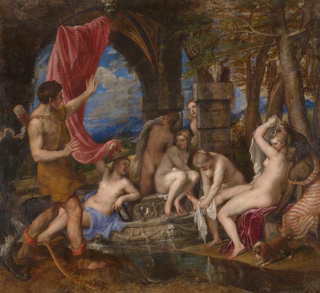Diana and Actaeon, 1559 - Titian