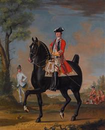 William Kerr, 4th Marquess of Lothian on a Charger - Дэвид Морье