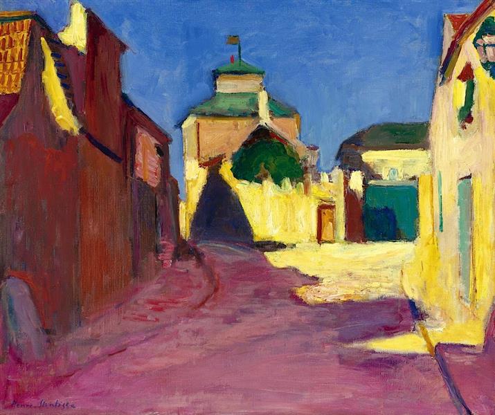 Une Rue À Arcueil, 1903 - 1904 - Henri Matisse