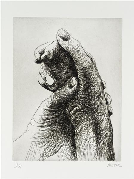 The Artist's Hand IV, 1979 - Генрі Мур