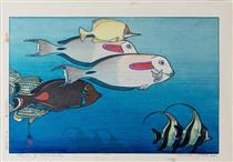 Fishes of Honolulu - Yoshida Hiroshi