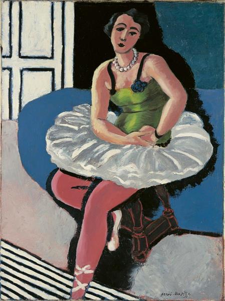 Ballet Dancer Seated on a Stool, 1927 - 馬蒂斯