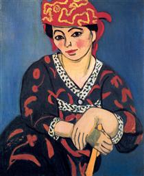 Madame Matisse, The Red Madras Headdress - Henri Matisse