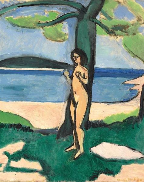 Nu Au Bord De La Mer, 1909 - Henri Matisse
