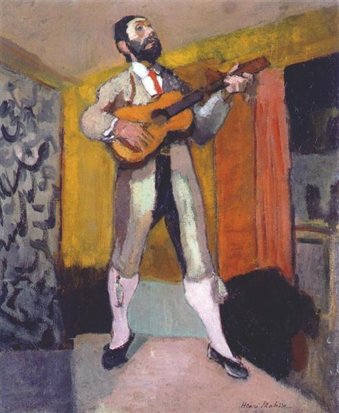 The Guitarist, 1903 - 馬蒂斯