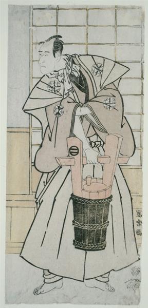Ichikawa Komazō III as Nitta Yoshisada, 1795 - 東洲齋寫樂