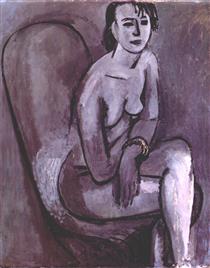 Gray Nude with Bracelet - Henri Matisse