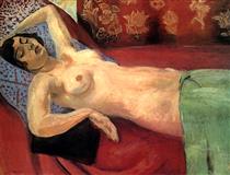 Nude With a Green Shawl - 馬蒂斯