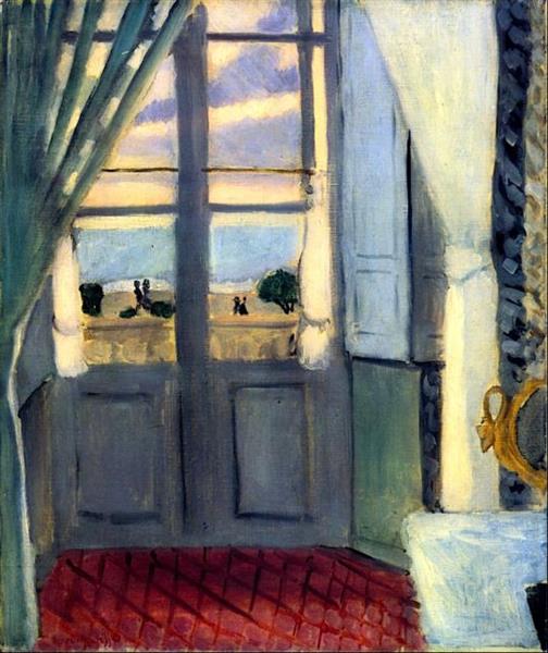 Зачинене вікно, 1919 - Анрі Матісс