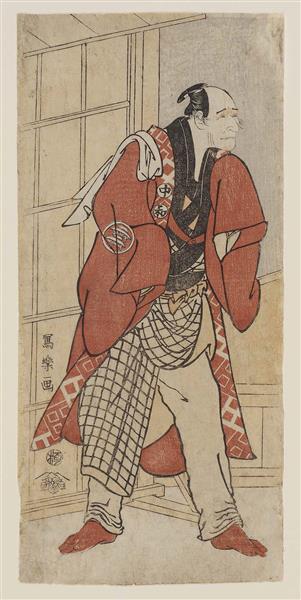 Nakajima Wadaemon I as Migawari no Jizō, 1794 - Тосюсай Сяраку